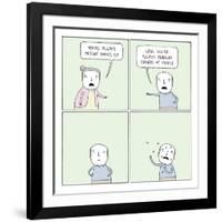 Argument-Reza Farazmand-Framed Art Print