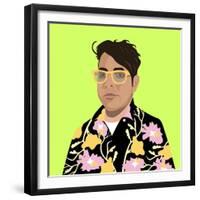 Ari Seth Cohen, Creator Of Advanced Style-Claire Huntley-Framed Giclee Print