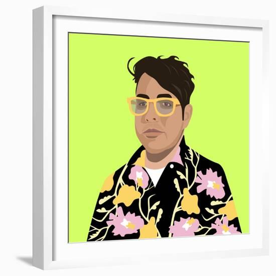 Ari Seth Cohen, Creator Of Advanced Style-Claire Huntley-Framed Giclee Print