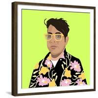 Ari Seth Cohen, Creator Of Advanced Style-Claire Huntley-Framed Giclee Print