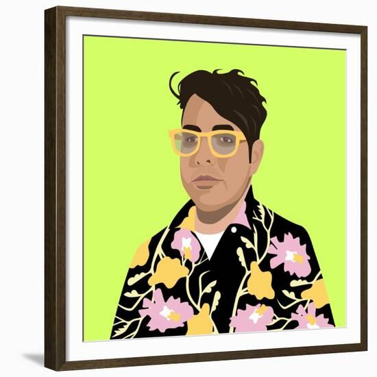 Ari Seth Cohen, Creator Of Advanced Style-Claire Huntley-Framed Giclee Print