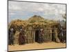 Ari Women Standing Outside House, Lower Omo Valley, Ethiopia, Africa-Jane Sweeney-Mounted Photographic Print