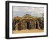 Ari Women Standing Outside House, Lower Omo Valley, Ethiopia, Africa-Jane Sweeney-Framed Photographic Print