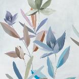 Blue Palm Leaves II-Aria K-Art Print