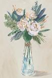 White Bouquet of Florals II-Aria K-Art Print