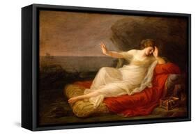 Ariadne Abandoned by Theseus, 1774 (Oil on Canvas)-Angelica Kauffman-Framed Stretched Canvas