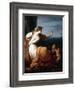 Ariadne Abandoned by Theseus-Angelica Kauffmann-Framed Giclee Print