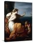 Ariadne Abandoned by Theseus-Angelica Kauffmann-Stretched Canvas