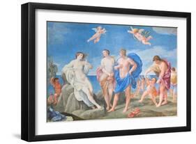 Ariadne and Bacchus (Oil on Canvas)-Guido Reni-Framed Giclee Print