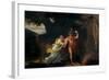 Ariadne and Theseus-Jean-Baptiste Regnault-Framed Giclee Print