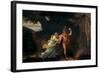 Ariadne and Theseus-Jean-Baptiste Regnault-Framed Giclee Print