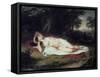 Ariadne Asleep on the Island of Naxos, 1809-1814-John Vanderlyn-Framed Stretched Canvas