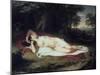 Ariadne Asleep on the Island of Naxos, 1809-1814-John Vanderlyn-Mounted Giclee Print