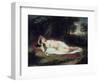 Ariadne Asleep on the Island of Naxos, 1809-1814-John Vanderlyn-Framed Giclee Print