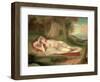 Ariadne Asleep on the Island of Naxos, 1831-John Vanderlyn-Framed Giclee Print