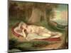 Ariadne Asleep on the Island of Naxos, 1831-John Vanderlyn-Mounted Giclee Print