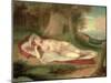 Ariadne Asleep on the Island of Naxos, 1831-John Vanderlyn-Mounted Giclee Print