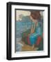 Ariadne on the Isle of Naxos-Edward Reginald Frampton-Framed Giclee Print