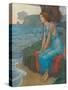 Ariadne on the Isle of Naxos-Edward Reginald Frampton-Stretched Canvas
