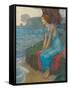 Ariadne on the Isle of Naxos-Edward Reginald Frampton-Framed Stretched Canvas