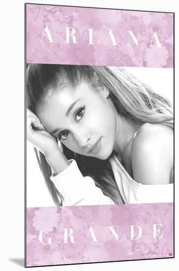 Ariana Grande - Floral-Trends International-Mounted Poster