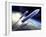 Ariane 5 Launch of Envisat, Artwork-David Ducros-Framed Photographic Print