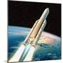 Ariane 5 Rocket-David Ducros-Mounted Premium Photographic Print