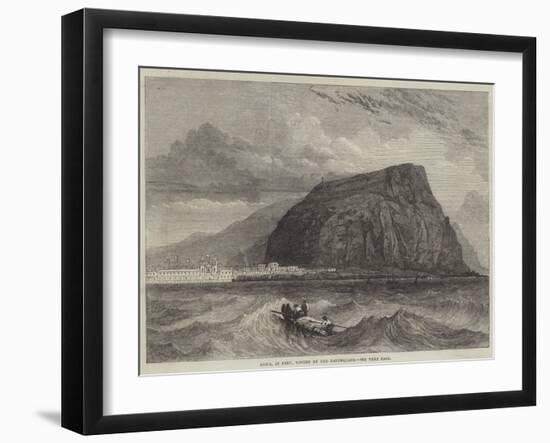 Arica, in Peru, Visited by the Earthquake-null-Framed Giclee Print