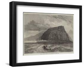 Arica, in Peru, Visited by the Earthquake-null-Framed Premium Giclee Print