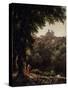 Ariccia Near Rome, 1836-Mikhail Ivanovich Lebedev-Stretched Canvas