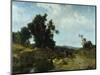 Ariccia, Roman Countryside, 1864-Federico Faruffini-Mounted Giclee Print