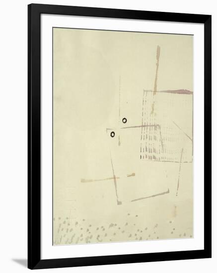 Arich Hier Eim Gesicht-Paul Klee-Framed Giclee Print