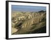 Arid Hills at Wadi Qelt and the Valley of the River Jordan in Judean Desert, Israel, Middle East-Simanor Eitan-Framed Photographic Print