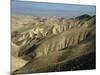 Arid Hills at Wadi Qelt and the Valley of the River Jordan in Judean Desert, Israel, Middle East-Simanor Eitan-Mounted Photographic Print