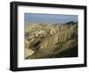 Arid Hills at Wadi Qelt and the Valley of the River Jordan in Judean Desert, Israel, Middle East-Simanor Eitan-Framed Photographic Print