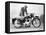 Ariel 650cc Huntmaster Twin Motorbike, 1956-null-Framed Stretched Canvas