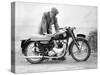 Ariel 650cc Huntmaster Twin Motorbike, 1956-null-Stretched Canvas