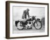 Ariel 650cc Huntmaster Twin Motorbike, 1956-null-Framed Photographic Print