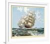 Ariel and Taeping-Montague Dawson-Framed Art Print