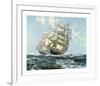 'Ariel' and 'Taeping'-Montague Dawson-Framed Premium Giclee Print