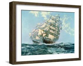 Ariel and Taeping-Montague Dawson-Framed Premium Giclee Print