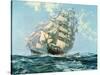 Ariel and Taeping-Montague Dawson-Stretched Canvas
