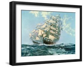 Ariel and Taeping-Montague Dawson-Framed Art Print