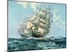 Ariel and Taeping-Montague Dawson-Mounted Art Print