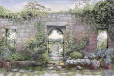 Courtyard Garden, 2002-Ariel Luke-Framed Giclee Print