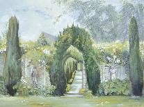 Courtyard Garden, 2002-Ariel Luke-Mounted Giclee Print
