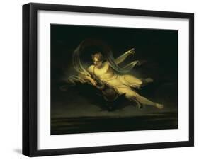 Ariel on a Bat's Back-Henry Singleton-Framed Giclee Print