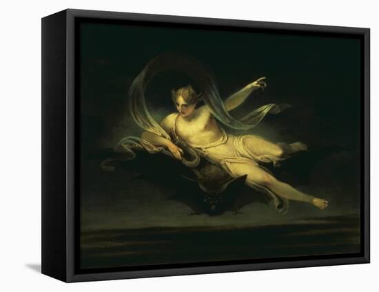 Ariel on a Bat's Back-Henry Singleton-Framed Stretched Canvas