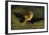 Ariel - "On the Bat's Wing Do I Fly.", C. 1826-Joseph Severn-Framed Giclee Print