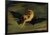 Ariel - "On the Bat's Wing Do I Fly.", C. 1826-Joseph Severn-Framed Giclee Print